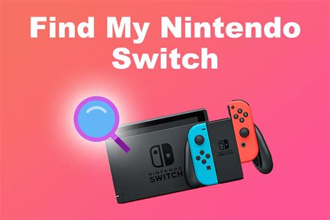 nintendo switch finder.